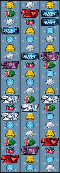 パチスロ 蒼き鋼のアルペジオ アルスノヴァ メンタルモデルver. スロット新台 リール配列