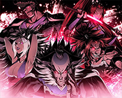 スロット剛衛門ART終了画面・設定2以上確定