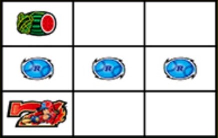 パチスロ ファミリースタジアム スロット新台 各小役の停止形
