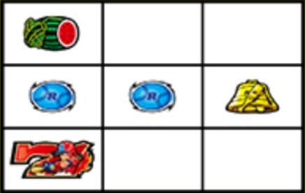 パチスロ ファミリースタジアム スロット新台 各小役の停止形