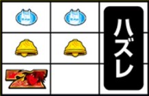 パチスロ ベントー 狼たちの夜 スロット新台 各小役の停止形