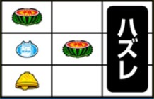 パチスロ ベントー 狼たちの夜 スロット新台 各小役の停止形