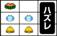 パチスロ ベントー 狼たちの夜 スロット新台 各小役の停止形