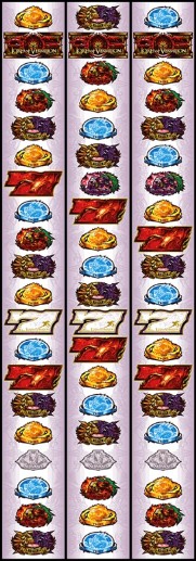 パチスロ ロードオブヴァーミリオンRe: スロット新台 リール配列